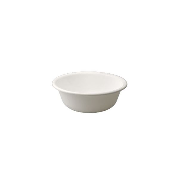 (50セット) シンプル 風呂桶/湯桶 (ホワイト) 27×9.5cm 材質：PP 『HOME＆HOME』 b04
