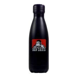 BEN DAVIS(ベンデイビス) 水筒 瓶型 ステンレスボトル ブラック 400ml 保温・保冷タイプ【600-201】 商品画像