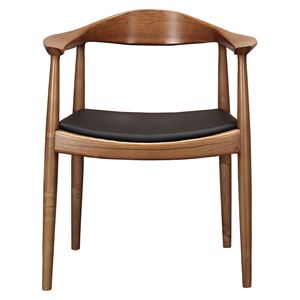 リプロダクト品 デザイナーズチェア ハンス・J・ウェグナー スタッキング可 ザ・チェアー（The Chair） 【ブラウン BR】