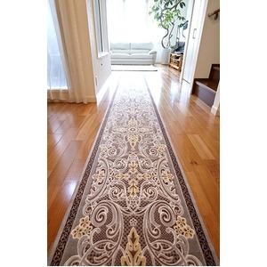 グレースオーナメント廊下敷 抗菌防臭 65×700cm ベージュ 日本製 マット グレースオーナメント廊下敷 抗菌防臭 65×700cm ベージュ 日本製 マット