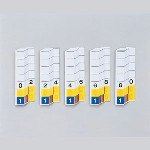 （業務用2セット） LIHIT LAB. カラーナンバー見出し HK784-8