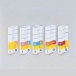 （業務用2セット） LIHIT LAB. カラーナンバー見出し HK785-6