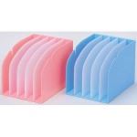 （業務用2セット） LIHIT LAB. カルテフォルダースタンド HK860-1 ブルー