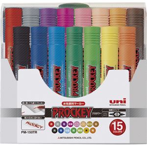 (業務用2セット) 三菱鉛筆 プロッキーPM150TR15CN 15色 商品画像