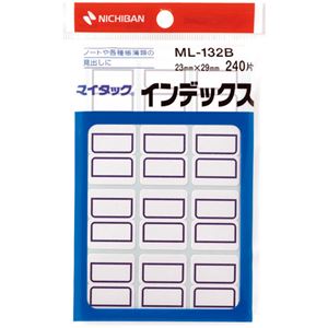 (業務用2セット) ニチバン マイタックインデックス ML-132B 10袋 商品画像