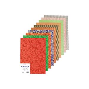 (業務用10セット) クラサワ 金襴千代紙 SK-76 B4 10枚 商品画像