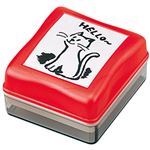 （業務用10セット） シヤチハタ つくれるスタンプくんレッドPE-3025C