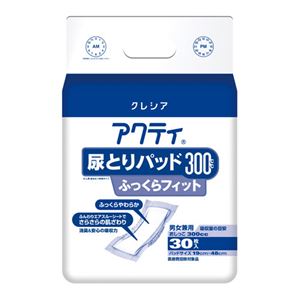 （業務用10セット） 日本製紙クレシア アクティ尿とりパッド300ふっくら30枚