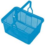 （業務用10セット） 積水テクノ成型 スクールバスケット ブルー