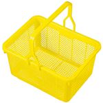 （業務用10セット） 積水テクノ成型 スクールバスケット イエロー