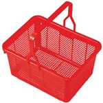 （業務用10セット） 積水テクノ成型 スクールバスケット レッド TNKS2R