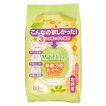 （業務用20セット） ハッソー ホルダー付除菌万能おそうじシート80枚詰替