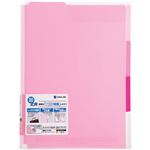 （業務用20セット） キングジム スーパーハードホルダー3山 765T アカ