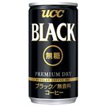 UCC ブラック無糖キャリングパック 6缶入5パック