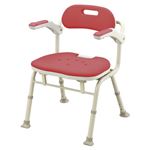 アロン化成 安寿 折りたたみシャワーベンチ IS RD レッド