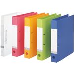 LIHIT LAB. D型リングファイルG2230-1 A4Sクリヤ10冊