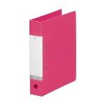 LIHIT LAB. D型リングファイルG2240 A4S 56mm 赤 10冊