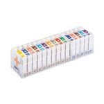 LIHIT LAB. カラー月ラベルM HK781R-コミ