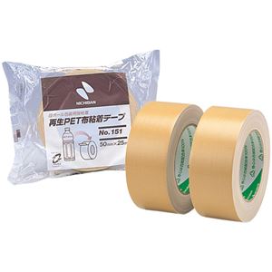 ニチバン 再生PET布テープ 151-50 30巻 商品画像