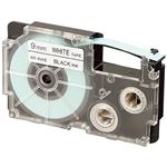 カシオ計算機 テープ 白に黒文字 XR-18WE 18mm 10本