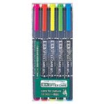 ゼブラ 蛍光オプテックスケア WKCR1-5C 5色 10組