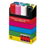 三菱鉛筆 ポスカ PC17K8C 極太 8色セット 5組