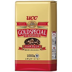 （まとめ） UCC ゴールドSPリッチブレンド1kg1袋【×5セット】