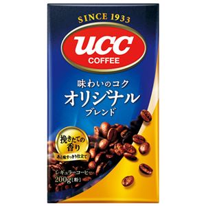 （まとめ） UCC UCCレギュラー珈琲オリジナルブレンド200g【×10セット】