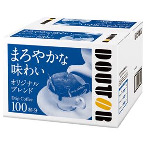 （まとめ） ドトールコーヒー ドリップ オリジナルブレンド100袋【×3セット】