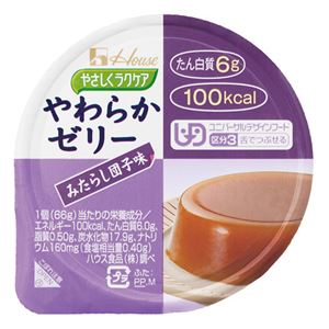 （まとめ） ハウス食品 やわらかプリン みたらし団子味（48入）【×3セット】