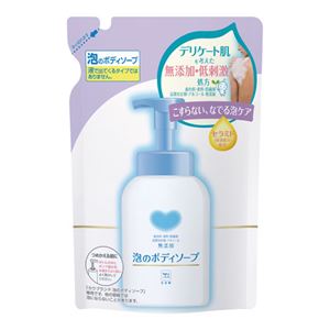 (まとめ）カウブランドボディソープ泡詰替５００ｍｌ【×10セット】