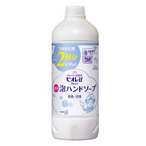 （まとめ） 花王 ビオレU 泡ハンドソープ 詰替 450ml【×10セット】