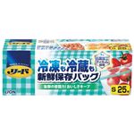 （まとめ） ライオン リード冷凍も冷蔵も新鮮保存バッグ S 25枚【×10セット】