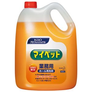 （まとめ） 花王 マイペット 4.5L 業務用505613【×5セット】