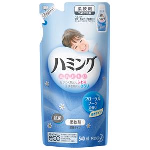 （まとめ） 花王 ハミング フローラルブーケ 詰替 540ml【×10セット】