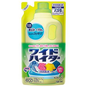 （まとめ） 花王 ワイドハイター 詰替用 720ml【×30セット】