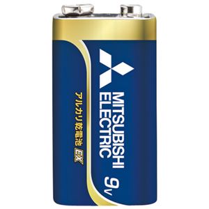 （まとめ） 三菱電機 乾電池 6LF22EXD／1S 9V【×10セット】