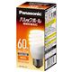 (まとめ) Panasonic 電球型蛍光灯 D60形 電球色 EFD15EL11E【×10セット】