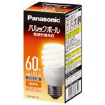（まとめ） Panasonic 電球型蛍光灯 D60形 電球色 EFD15EL11E【×10セット】