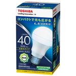 （まとめ） 東芝ライテック LED電球 広配光40W 昼白色 LDA4N-G-K／40W【×10セット】