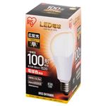 （まとめ） アイリスオーヤマ LED電球100W E26 広配 電球 LDA14L-G-10T5【×5セット】