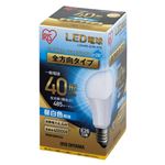 （まとめ） アイリスオーヤマ LED電球40W E26 全方向 昼白 LDA4N-G／W-4T5【×10セット】