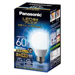 （まとめ） Panasonic LED電球60形E26 全方向 昼光 LDA7DGZ60ESW2【×3セット】