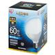(まとめ) アイリスオーヤマ LED電球60W E26 ボール球 昼白 LDG7N-G-6V4【×5セット】