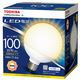 (まとめ) 東芝ライテック LEDボール形100W 電球色 LDG11L-G/100W【×3セット】