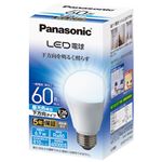 （まとめ） Panasonic LED電球60形 E26 下方向 昼光色 LDA7DHEW2【×5セット】