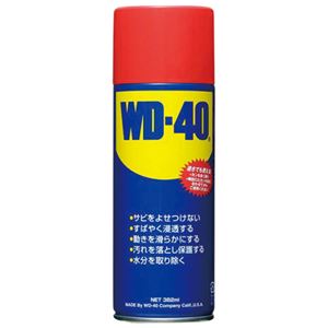 （まとめ） エステー 防錆潤滑剤 WD-40 12オンス 382ml【×10セット】