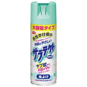 （まとめ） アース製薬 サラテクト 無香料 大容量タイプ 400mL【×10セット】