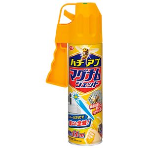 （まとめ） アース製薬 ハチアブマグナムジェット 550mL【×5セット】