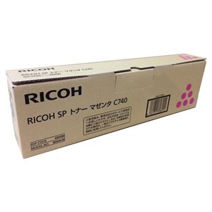 （まとめ） リコー SPトナーC740マゼンタ600590【×3セット】